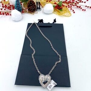 Women’s authentic Fallon rhodium heavyweight necklace
